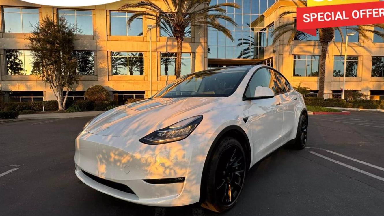 TESLA MODEL Y 2021 5YJYGDEE7MF263877 image